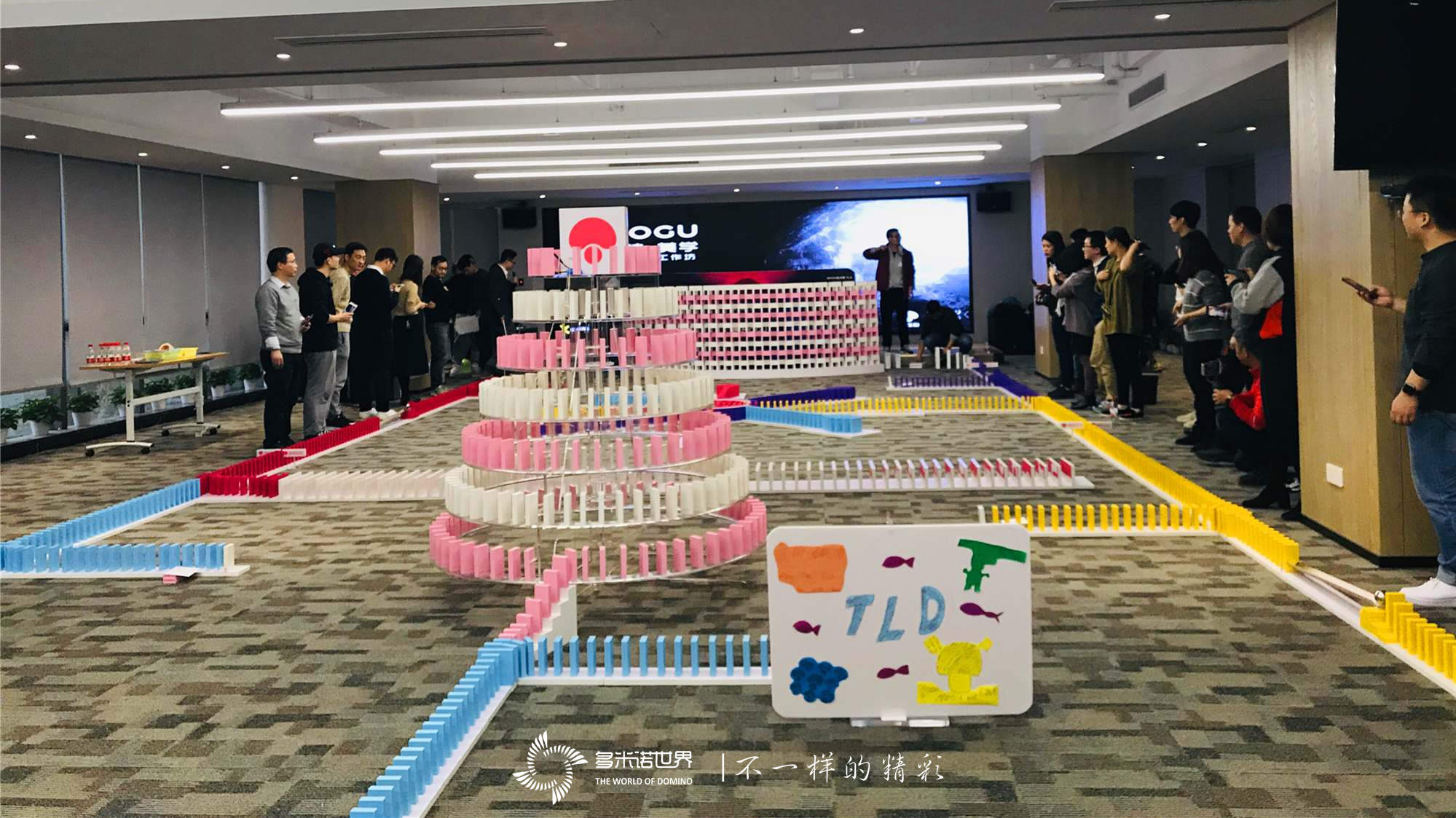 蘑菇街團隊多米諾，創造美感受創作的快樂