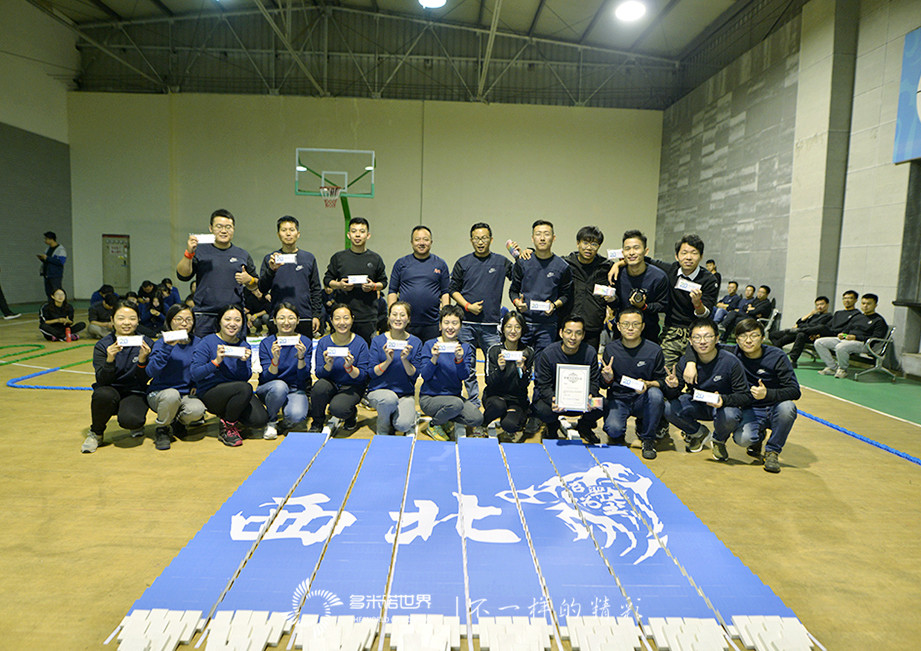 廣聯達2018西北狼秋季訓練營多米諾團隊大挑戰