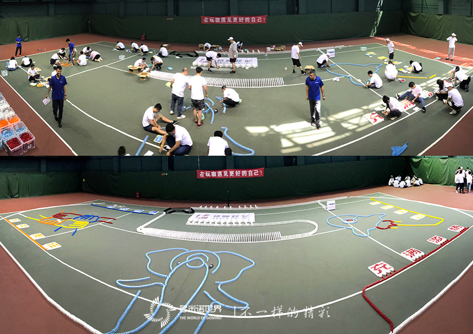 玩咖員工內(nèi)訓(xùn)、歡聚多米諾世界