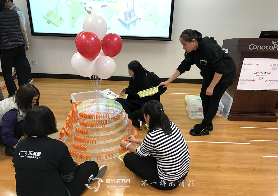 康菲石油職業之旅-多米諾團隊大挑戰