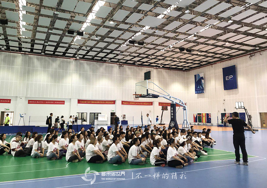 雅瑩多米諾團隊大挑戰祝福集團30周年