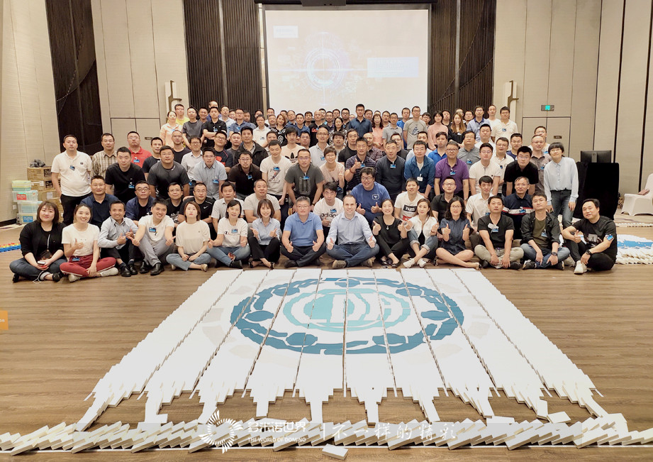 “聚勢啟航，同驅未來”-西門子LDA團隊多米諾大挑戰   