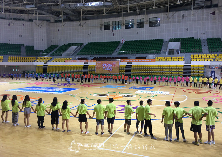 夢想啟航，青春飛young—新東方在線校園大使多米諾團隊大挑戰