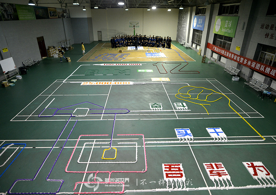 廣聯達2018西北狼秋季訓練營多米諾團隊大挑戰