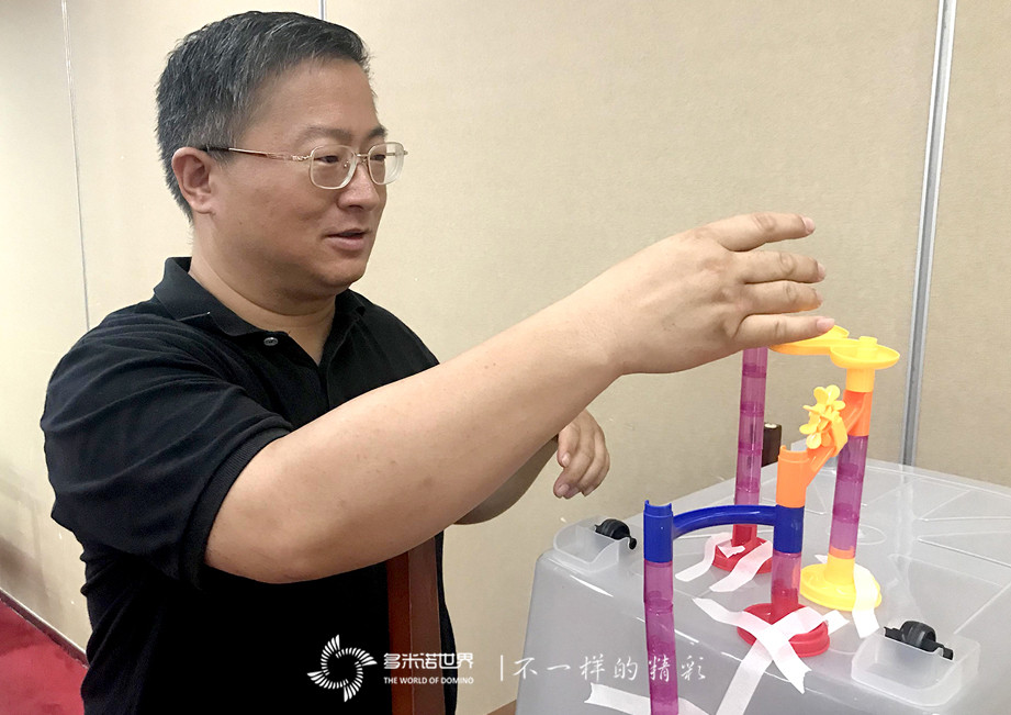 工行工會主題活動，多米諾再次成主角