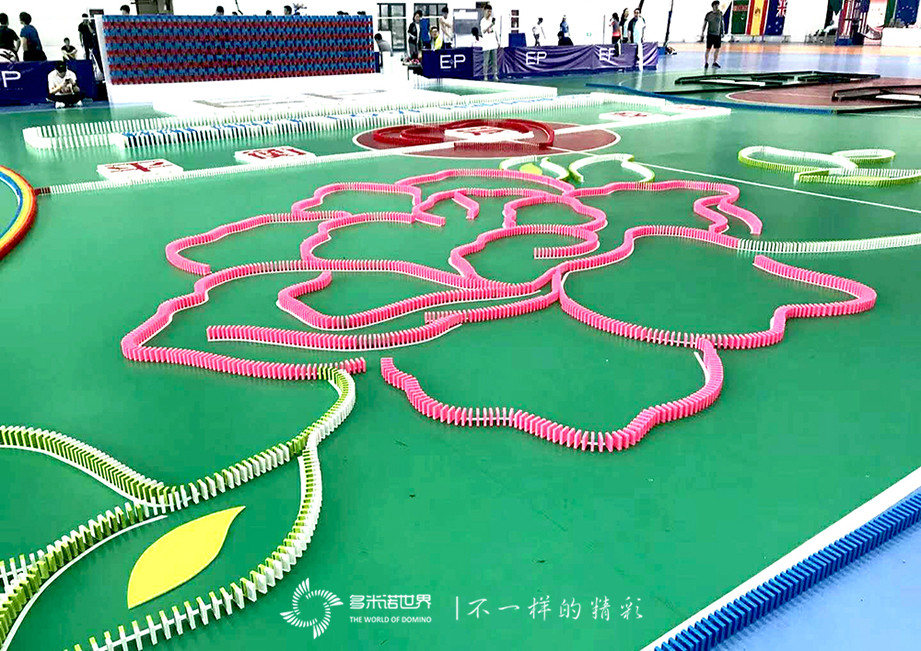 雅瑩多米諾團隊大挑戰祝福集團30周年