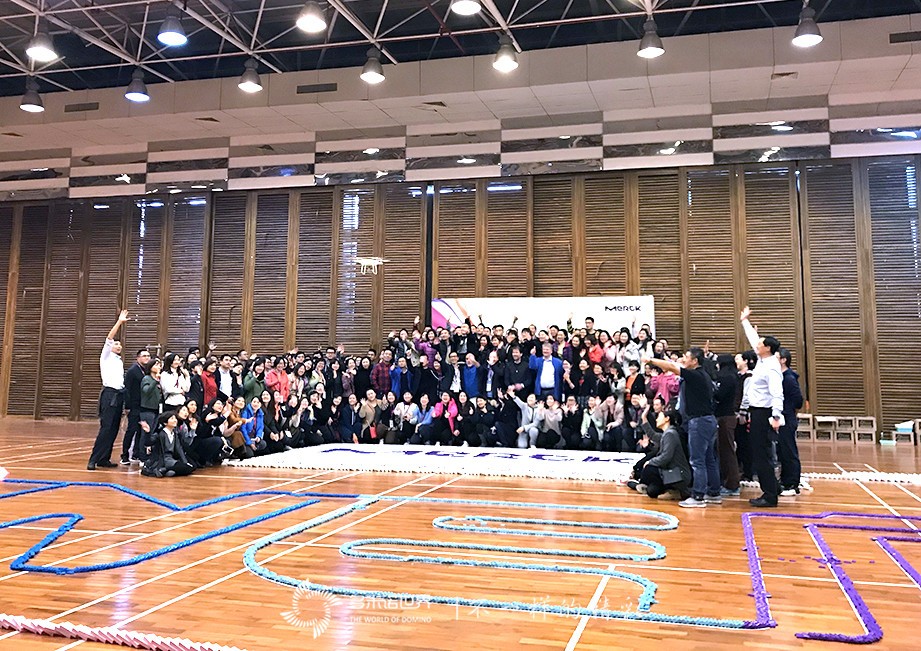 多米諾團隊大挑戰拉開默克FBU 2018年會序幕   