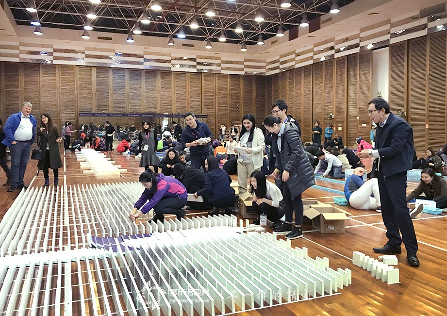 多米諾團隊大挑戰拉開默克FBU 2018年會序幕   