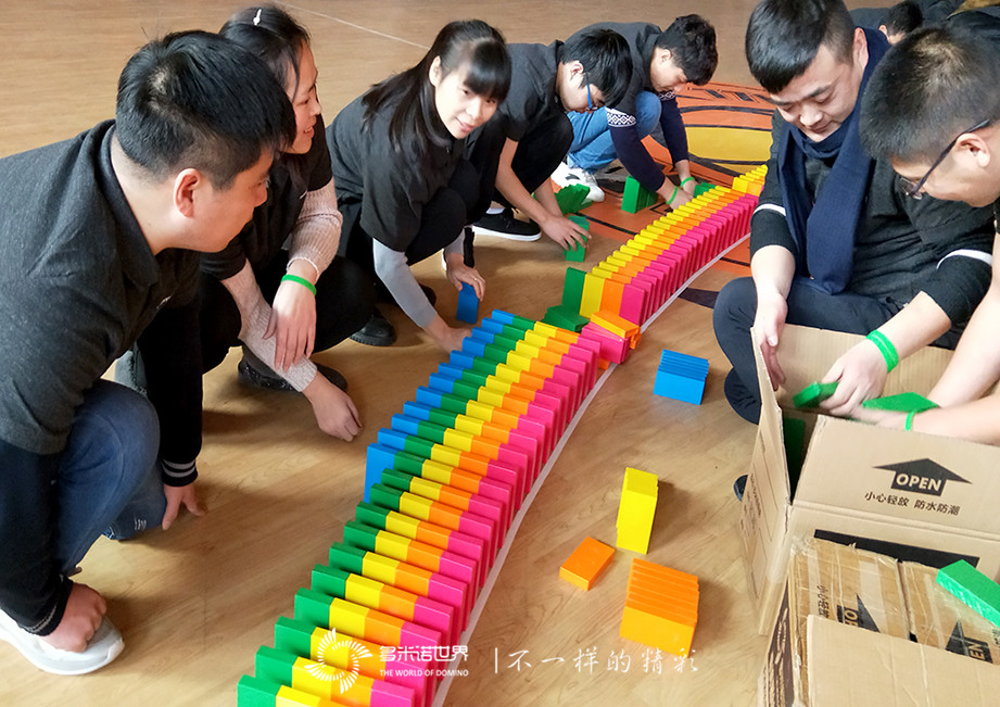 安科光電多米諾團隊大挑戰