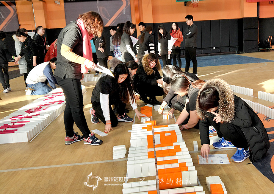 安科光電多米諾團隊大挑戰