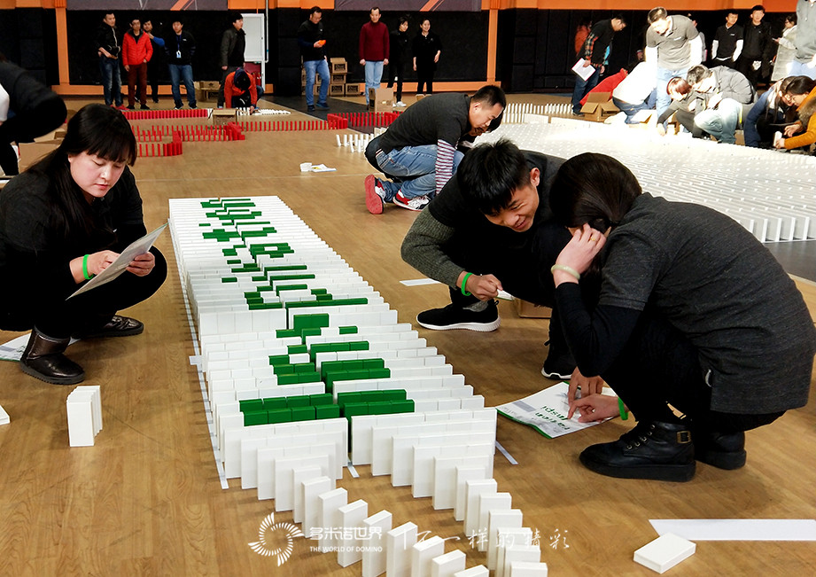 安科光電多米諾團隊大挑戰