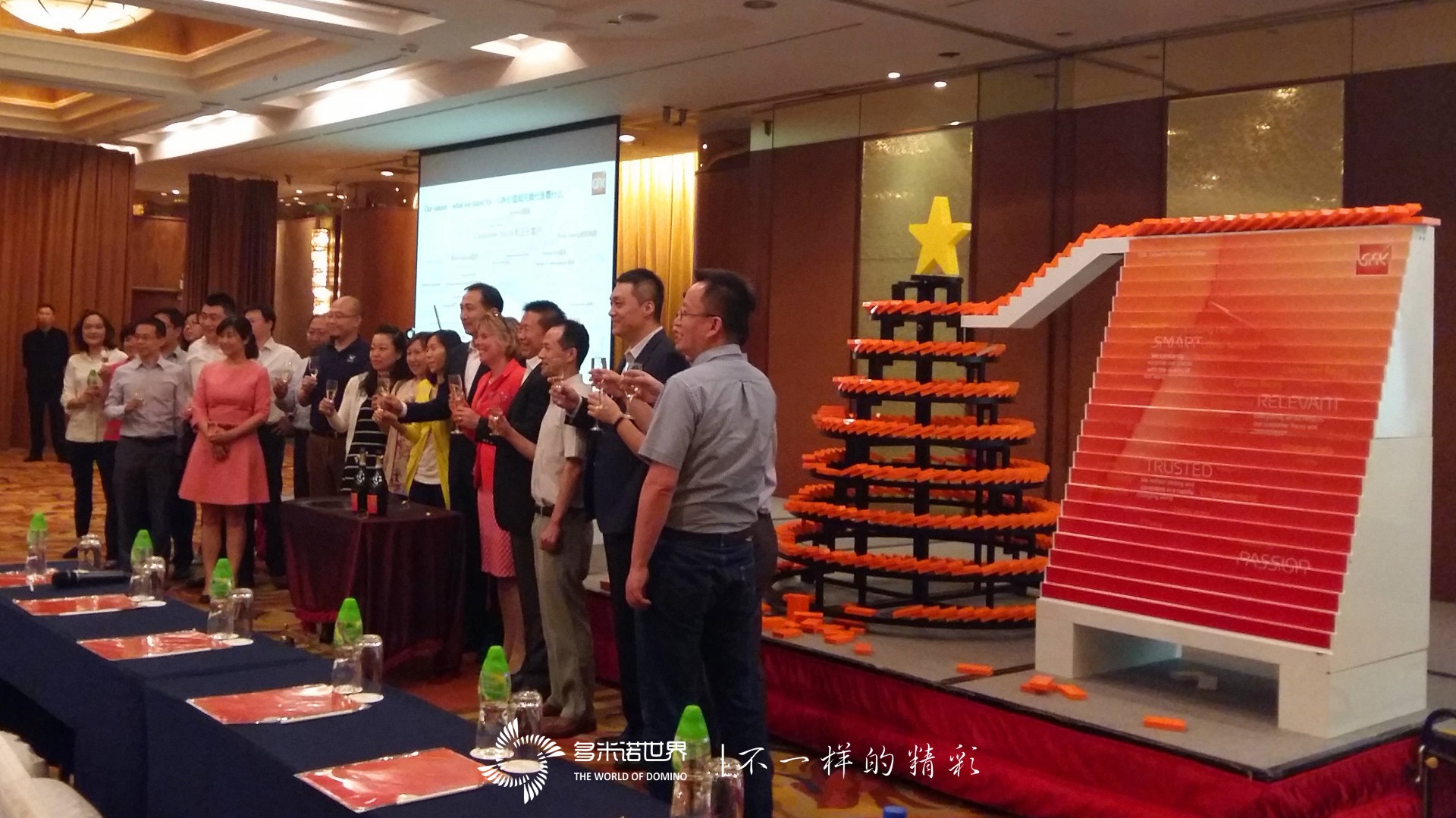 多米諾開啟GFK集團新的企業文化價值觀