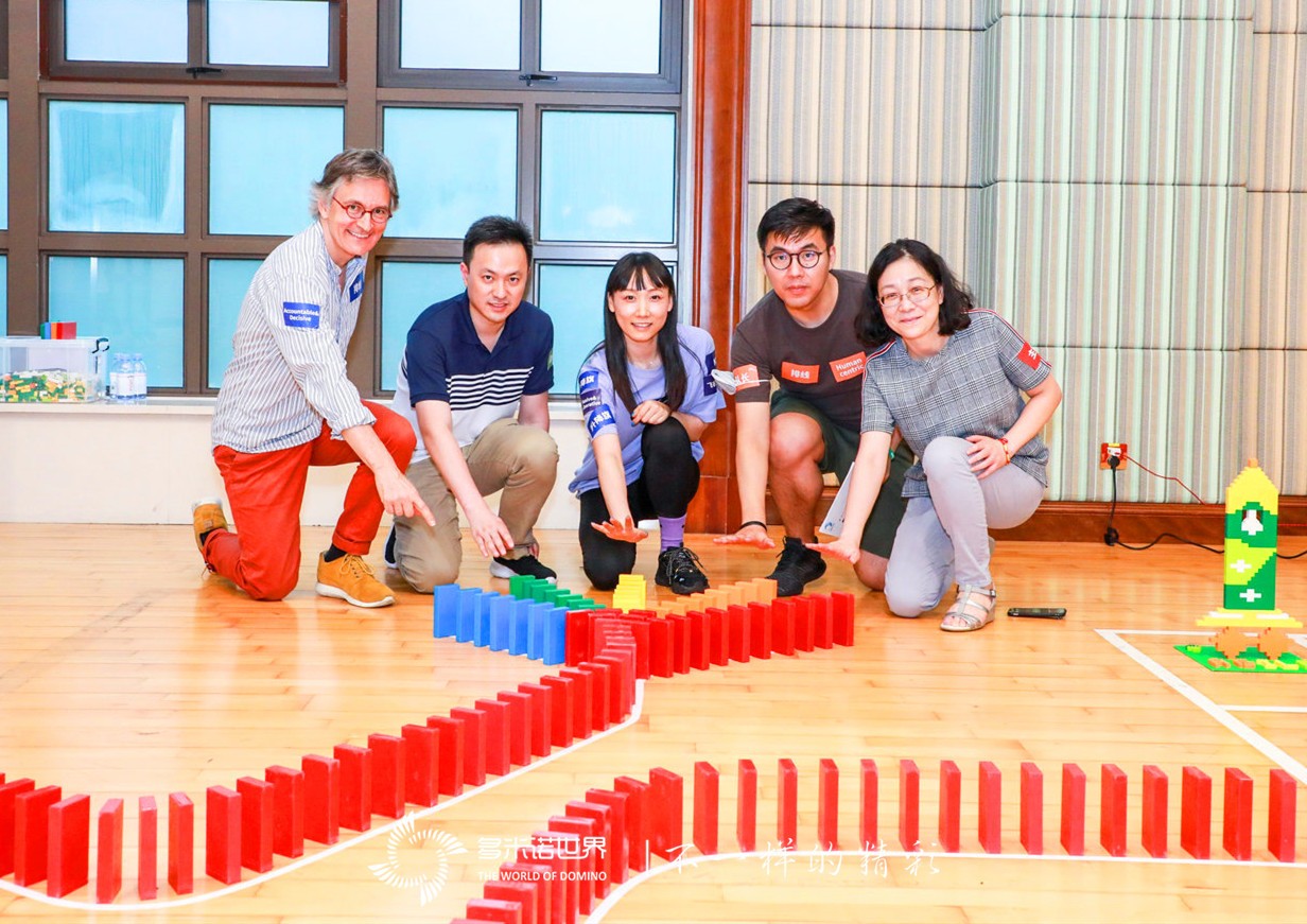 包容協(xié)作-達(dá)能CBS部門多米諾團(tuán)隊(duì)活動(dòng)