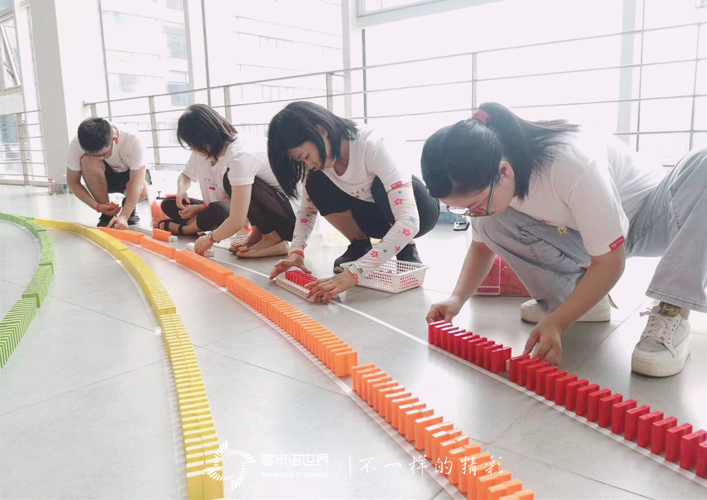 暢捷通團隊相聚南昌“再戰”多米諾